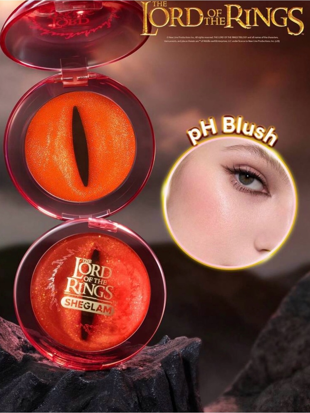 Sheglam x The Lord of the Rings Orange pH Blush